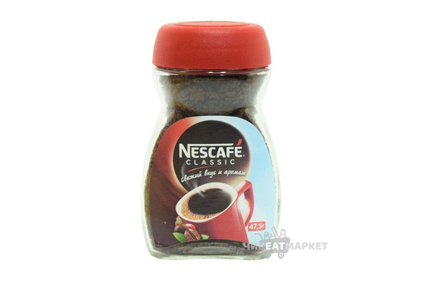 кофе Nescafe Classic 47.5г с/б