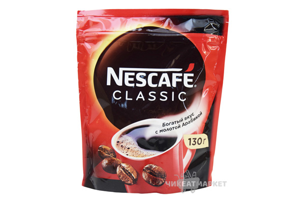 кофе Nescafe Classic 130г м/у 