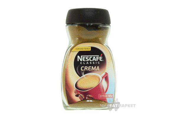 кофе Nescafe Classic  Crema 95г с/б