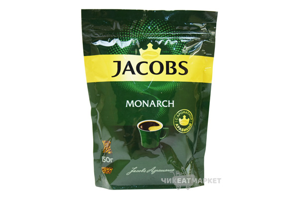 кофе JACOBS Monarch 150г м/у