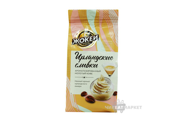 кофе Жокей Ирландские сливки молотый 150г