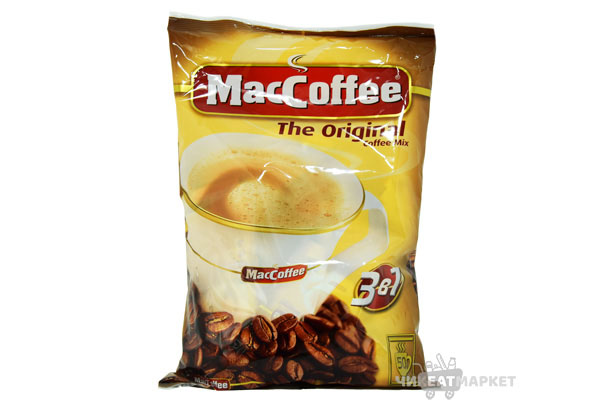 кофейный напиток MacCoffee 3 в 1 50пак*20г