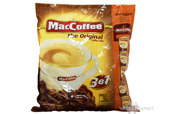 кофейный напиток MacCoffee 3 в 1 Дисплей 100пак*20г