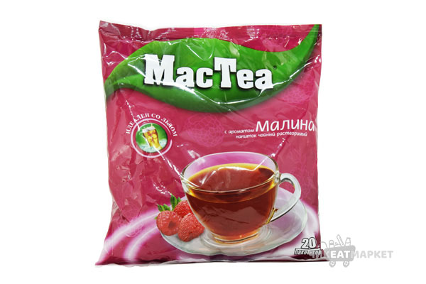 растворимый чай MacTea Малина 20пак*16г