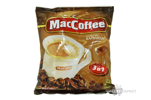 кофейный напиток MacCoffee Карамель 25пак*18г