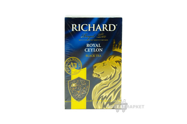 чай Richard Royal Ceylon (черный цейлонский) 90г