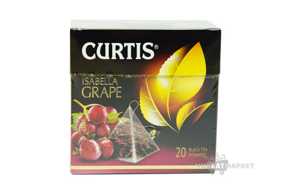 чай Curtis Isabella Grape (черный/виноград) 20пак*1.8г