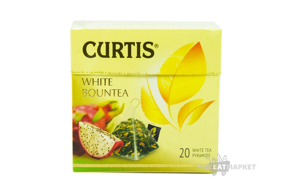 чай Curtis Белый Баунти (белый чай с питайя) 20 пак*1.8г