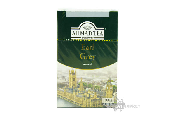 чай Ahmad Tea Earl Grey (черный/бергамот) 100г