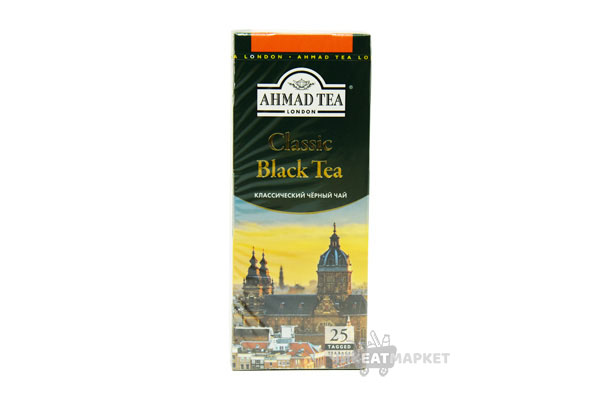 чай Ahmad Tea Classic Black Tea черный  25пак*2г