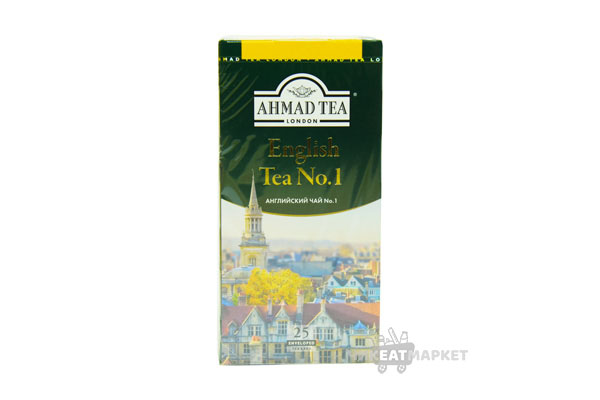 чай Ahmad Tea (легкий аромат бергамота) 25пак*2г