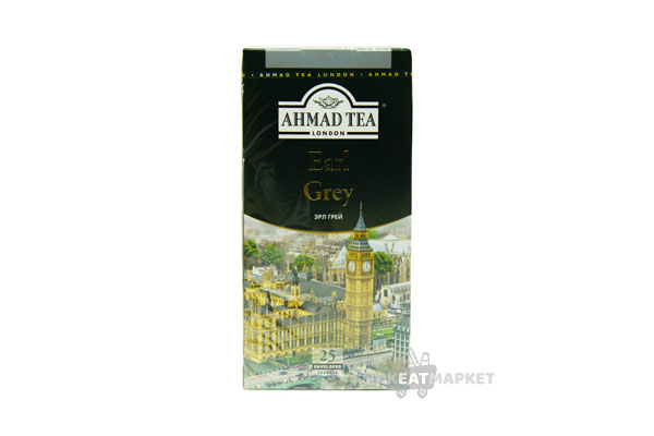 чай Ahmad Tea Earl Grey (черный/бергамот) 25пак*2г