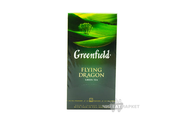 чай Greenfield Flying Dragon (зеленый) 25пак*2г