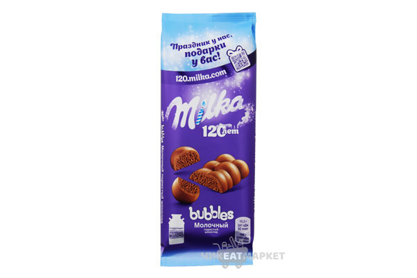 шоколад Milka Bubbles молочный 76г