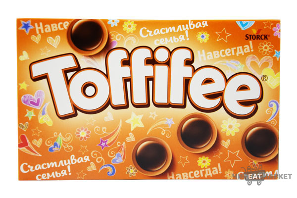 конфеты Toffifee орешки в карамели 125г