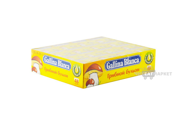 Gallina Blanca бульон грибной 48 кубиков *10г