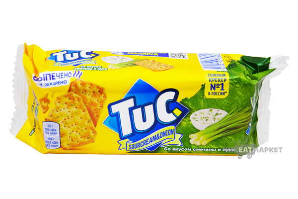 крекер TUC сметана и лук 100г