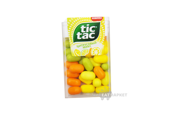 Драже  Tic Tac цитрусовый микс 16г