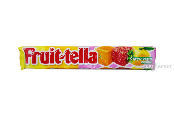 конфеты жевательные  Fruittella  ассорти 41г