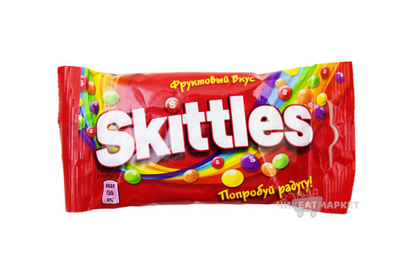 драже Skittles фрукты 38г