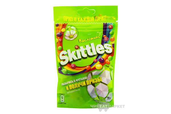 драже Skittles Кисломикс (кислый микс) 70г