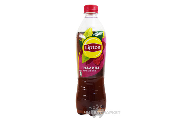 напиток холодный чай Lipton малина 0.5л ПЭТ*12