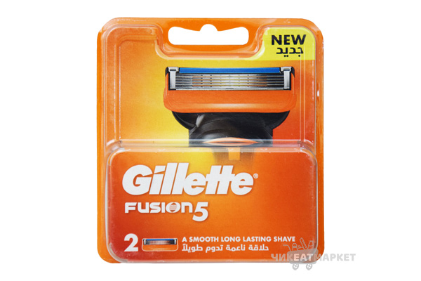 сменные кассеты Gillette Fusion 5 (2шт) 