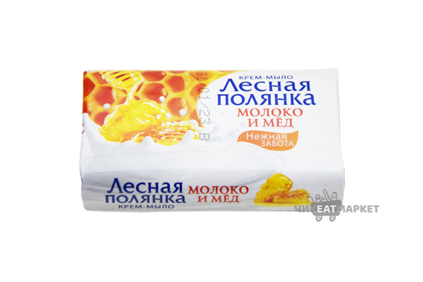 крем-мыло Лесная полянка молоко и мёд 90г