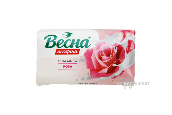 мыло Весна Роза 90г