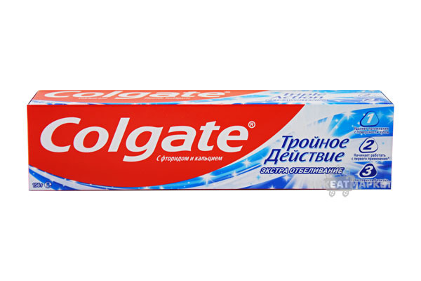 зубная паста Colgate экстра отбеливание 100мл