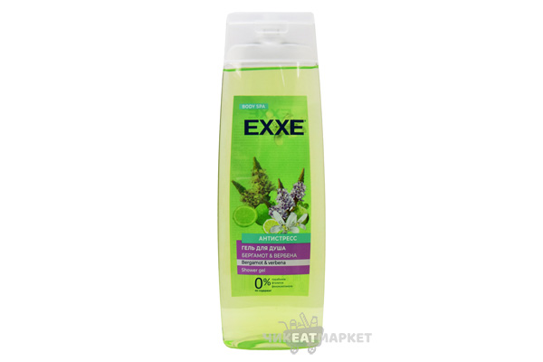 EXXE  гель для душа Бергамот и вербена 400мл