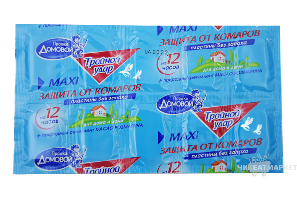 пластины от комаров Домовой 10шт