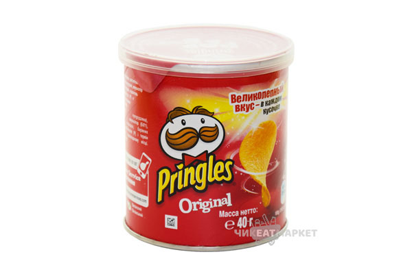 Чипсы картофельные Pringles Original / Оригинальные 40г