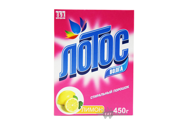 стиральный порошок Лотос лимон 450г
