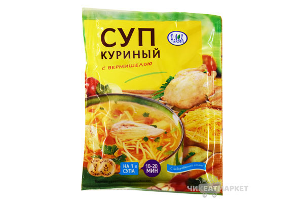 Relish суп куриный с вермишелью 60г