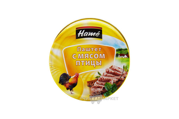 паштет Hame из мяса птицы 117г ж/б