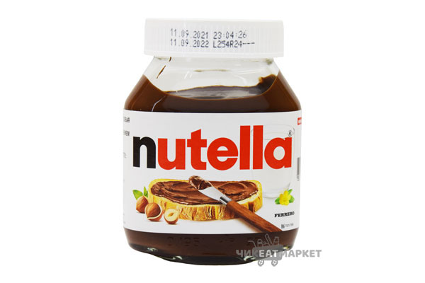 паста шоколадная Nutella 180г с/б