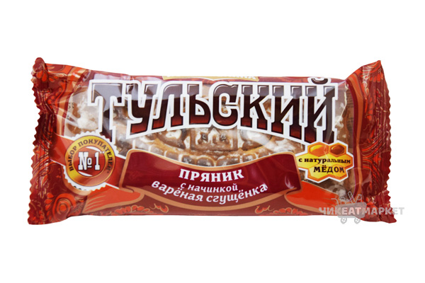 пряник Тульский с вареной сгущенкой 140г