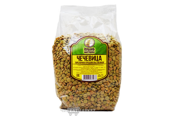 Кубань-Матушка Чечевица 600г
