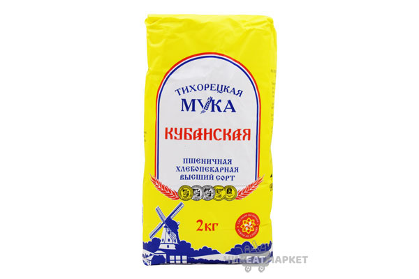 мука Тихорецкая высший сорт 2кг 