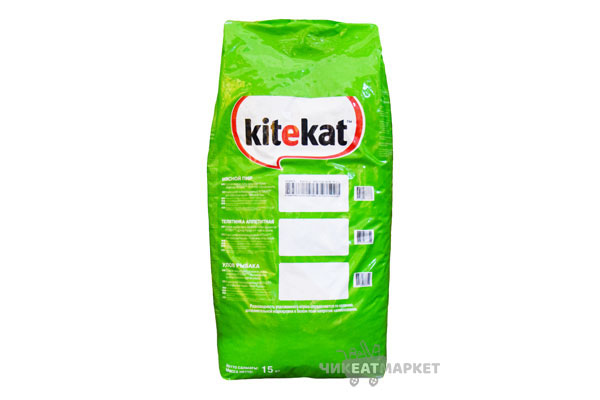 Kitekat мясной пир 15кг