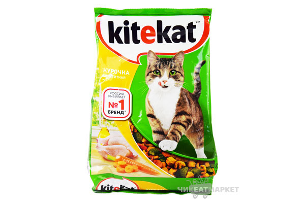 Kitekat курочка аппетитная 350г